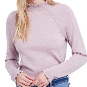 Free People Needle and Thread Lilac Merino Sweater